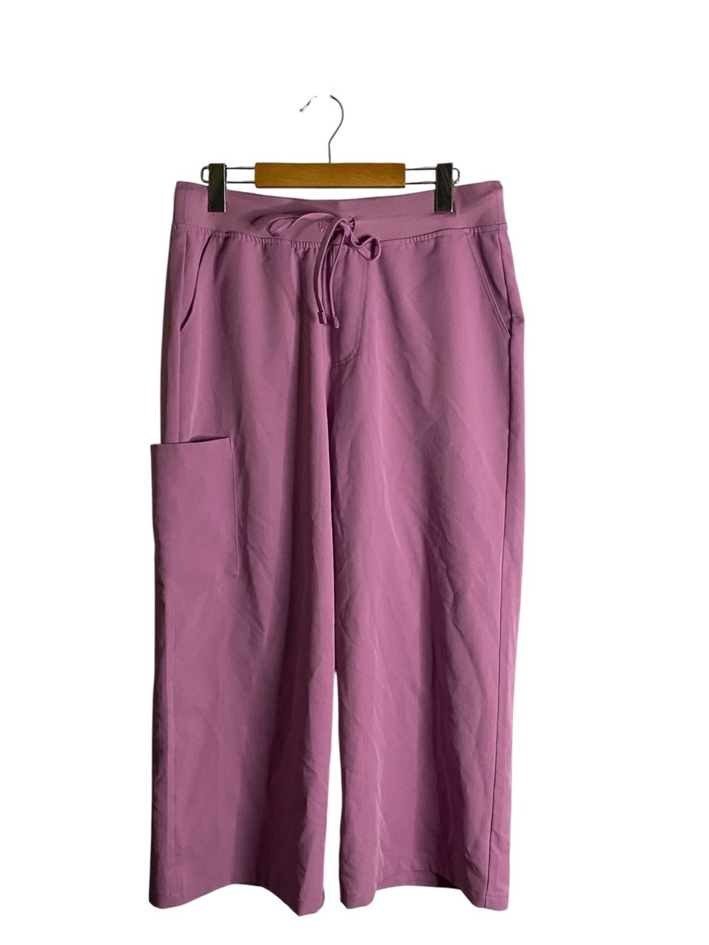 Mandala Women's Lilac Relaxed Straight Fit Scrub Pants
